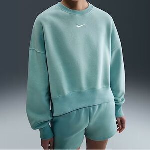 Women’s Teal Crewneck Sweater